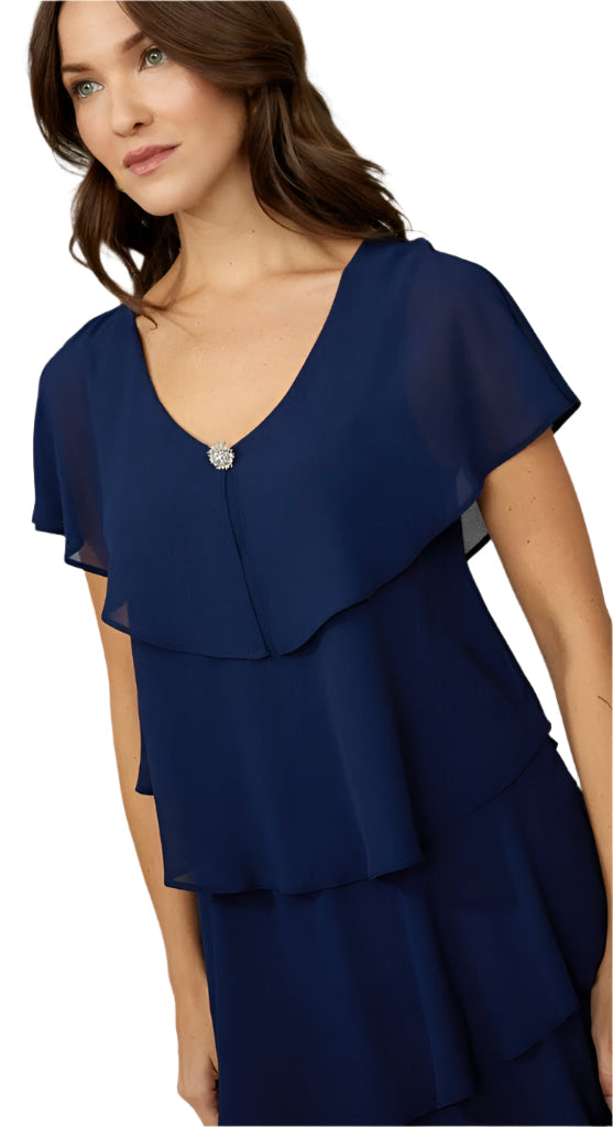 Compli K Elegant Layered Party Dress 50006