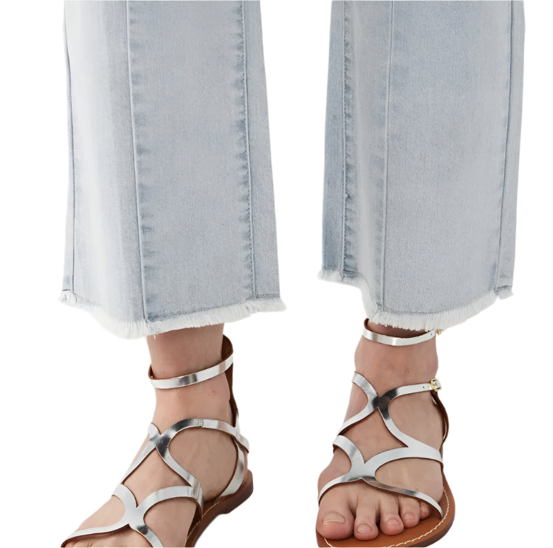 FDJ Olivia Straight Crop Powder Wash Jeans 2133843