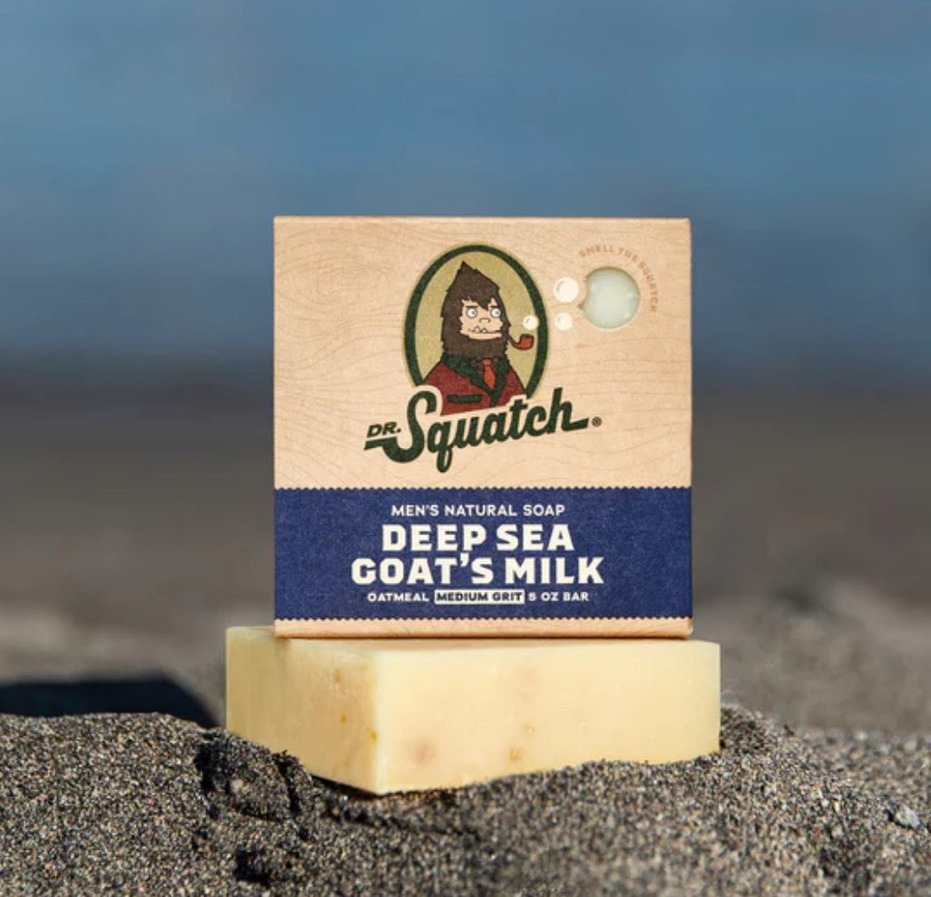 Dr. Squatch Deep Sea Goat's Milk Bar Soap