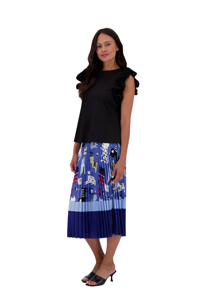 Gabby Isabella Pleated Kitty Skirt 324622