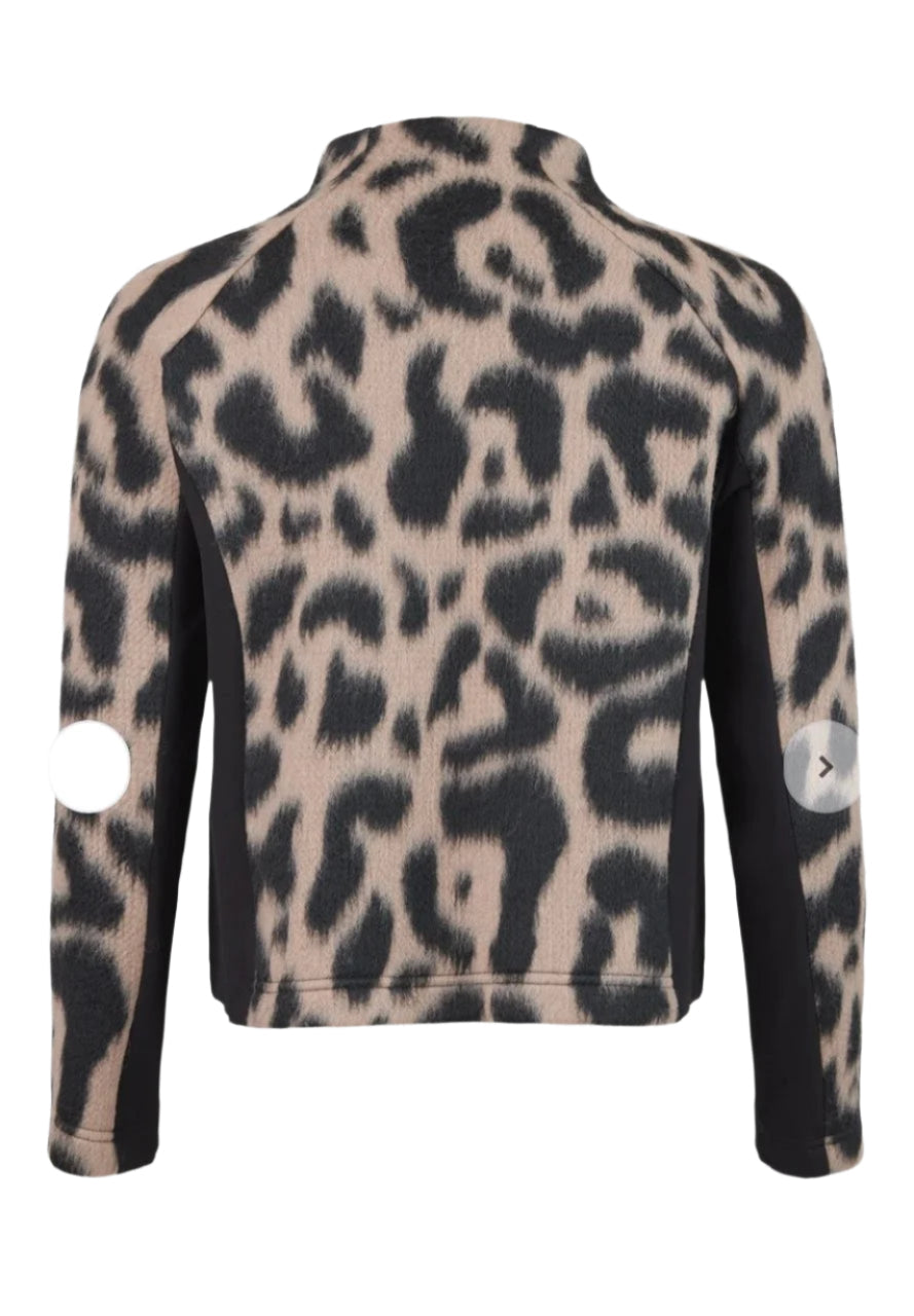 I'CONA Leopard Print Jacket 67291