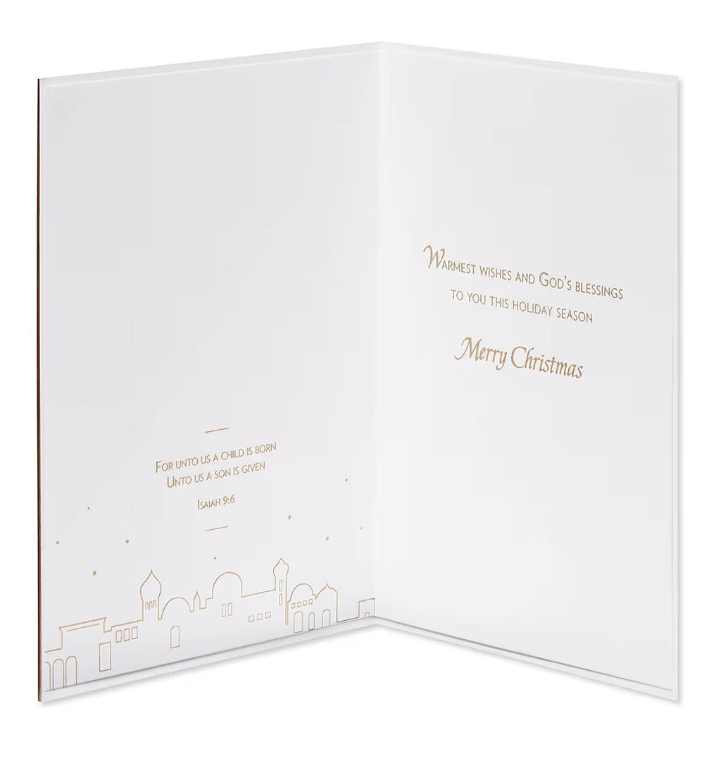 Papyrus Nativity Christmas Card