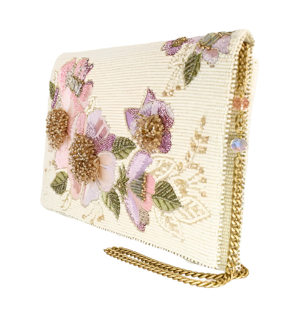 Mary Frances Blushing Blossom Handbag