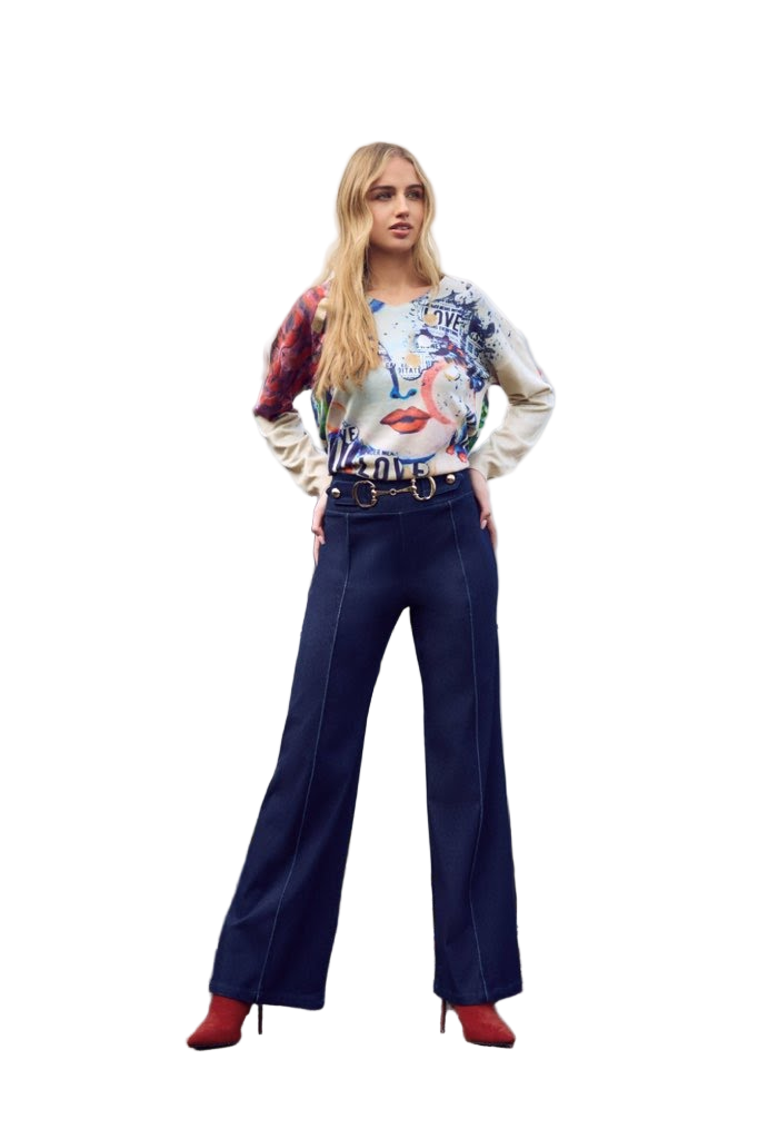 Frank Lyman Artsy Top 253816