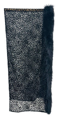 Velvet & Fox Trimmed Wrap