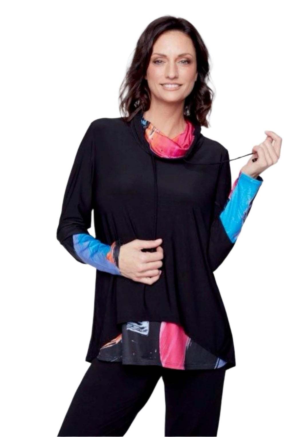 Claire Desjardins Peek-a-Boo Back Top 91304