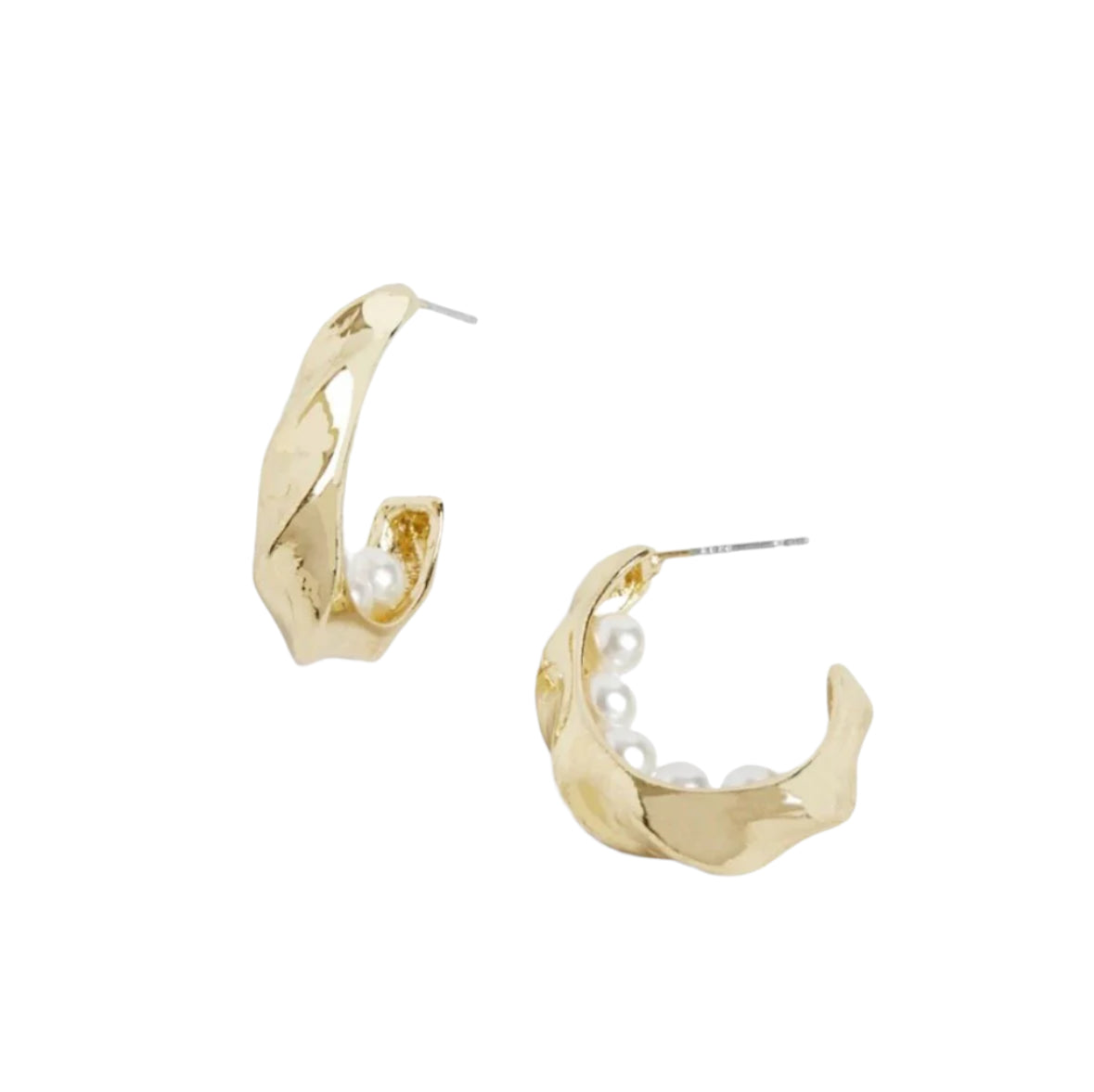 Ripple Pearl Earrings