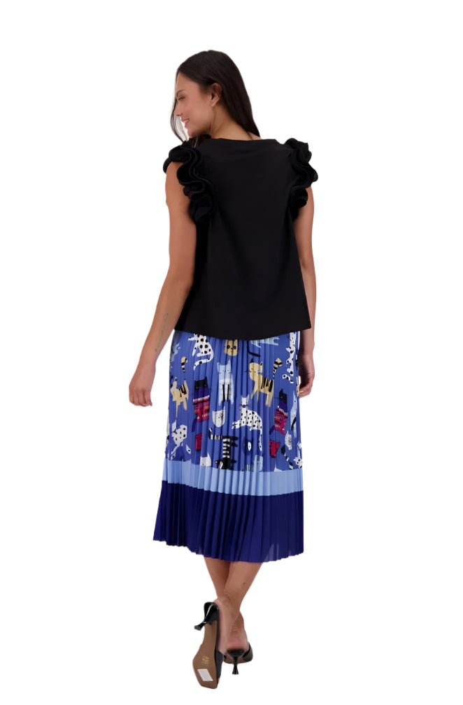 Gabby Isabella Pleated Kitty Skirt 324622