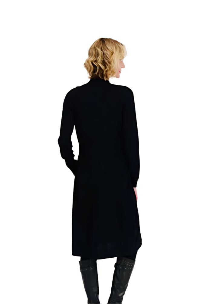 Gabby Isabella Needle Punch Turtleneck Dress 524535