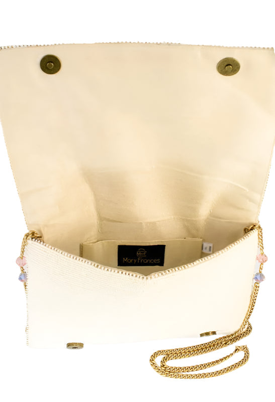 Mary Frances Blushing Blossom Handbag