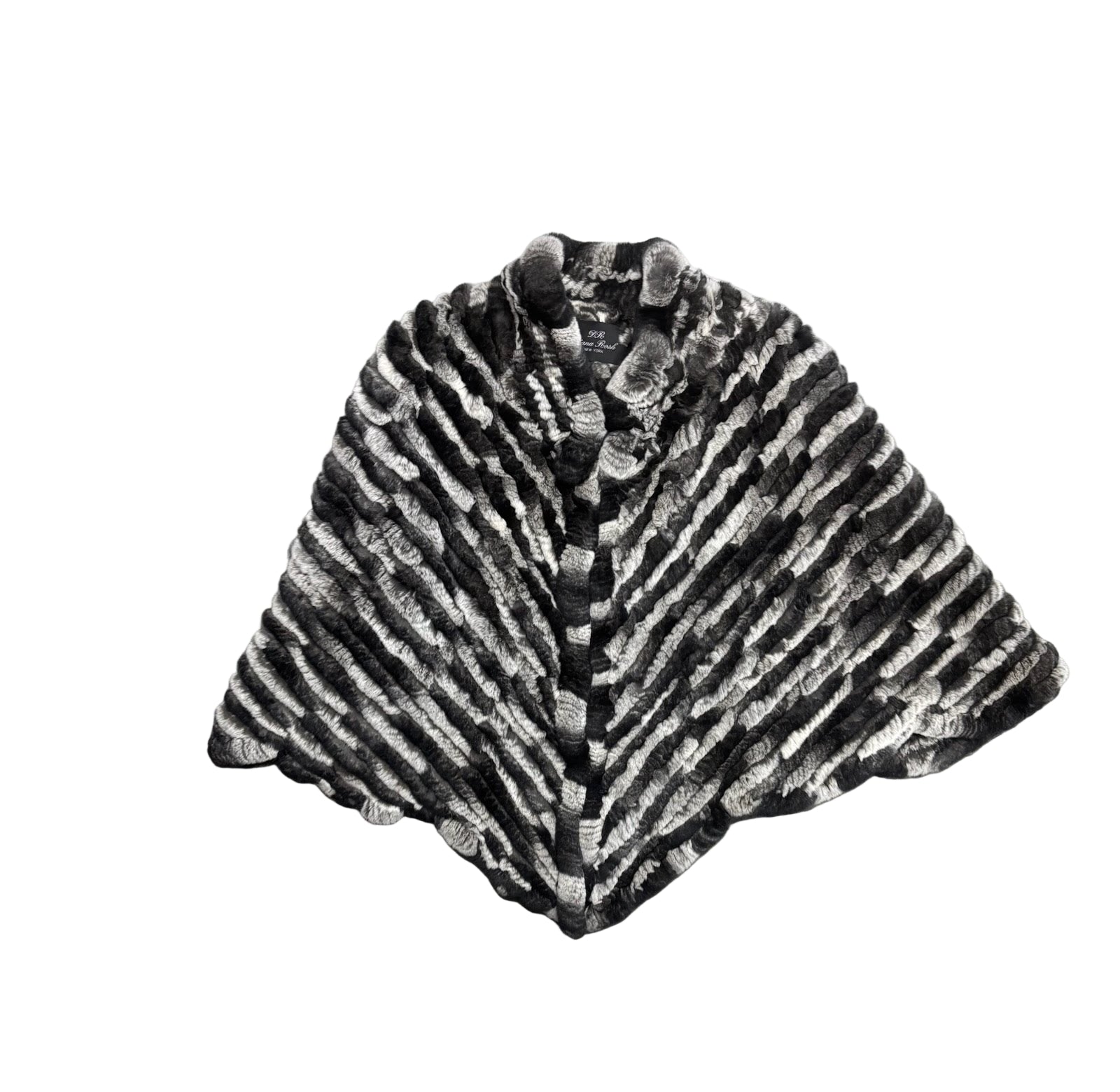 Chinchilla & Rex Rabbit Cape