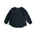 Carré Noir Lace Medallion Top  6924
