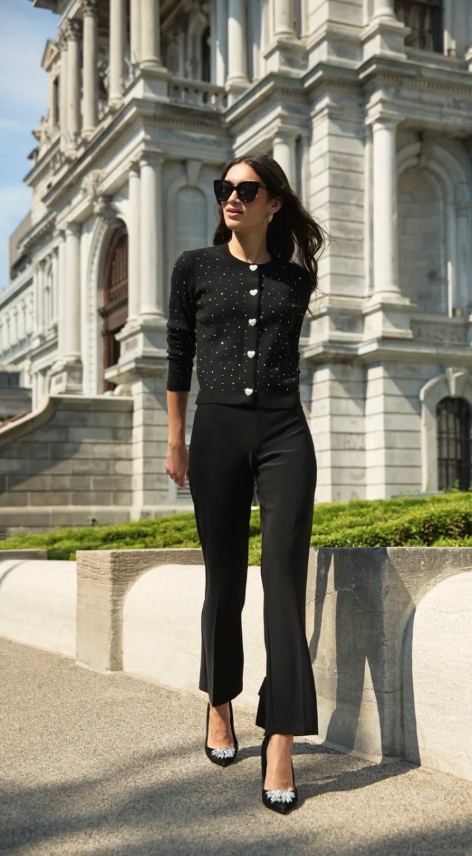 Frank Lyman Back Bow Pants 244019