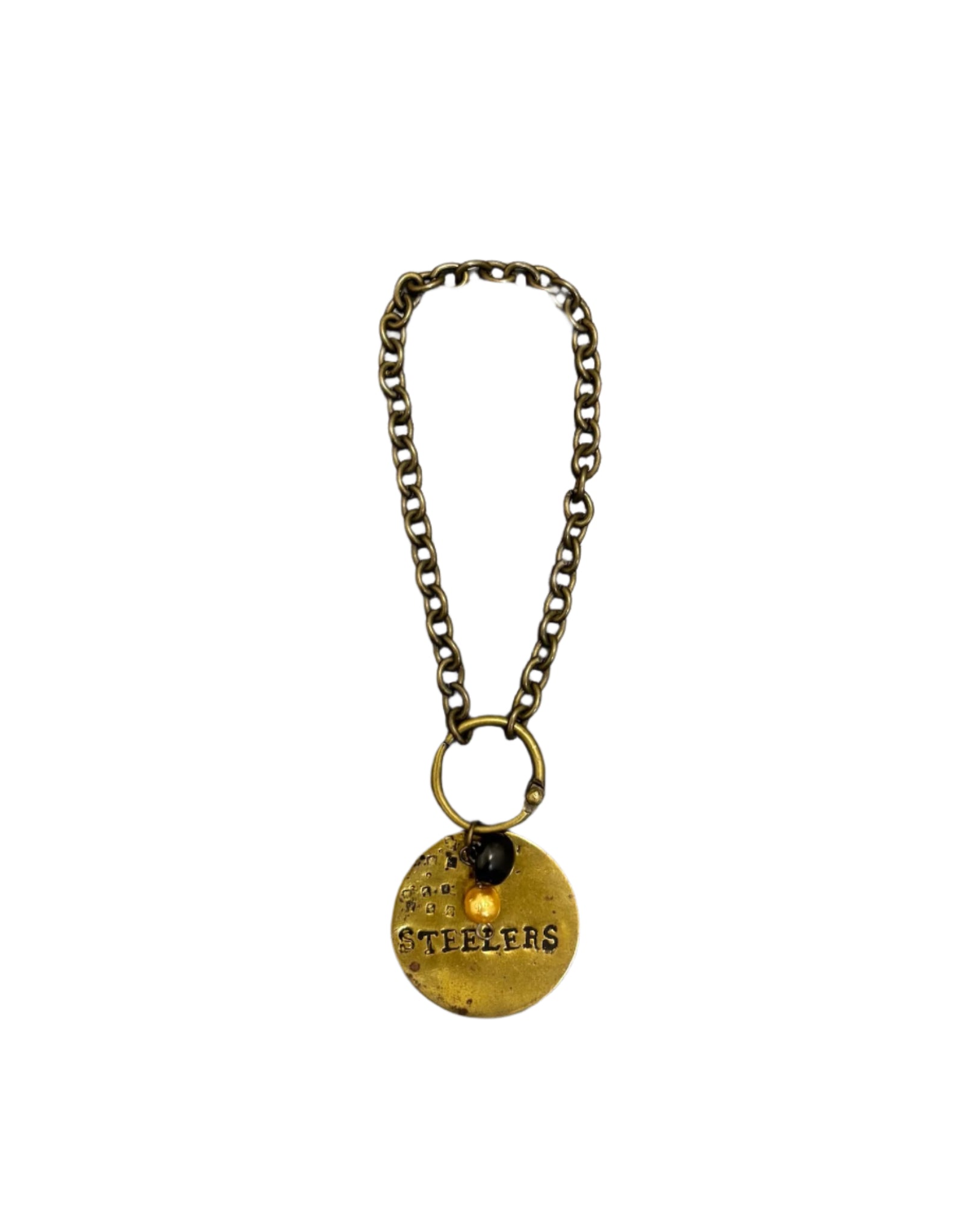 Trish McFerran Pittsburg Steelers Bottle Charm