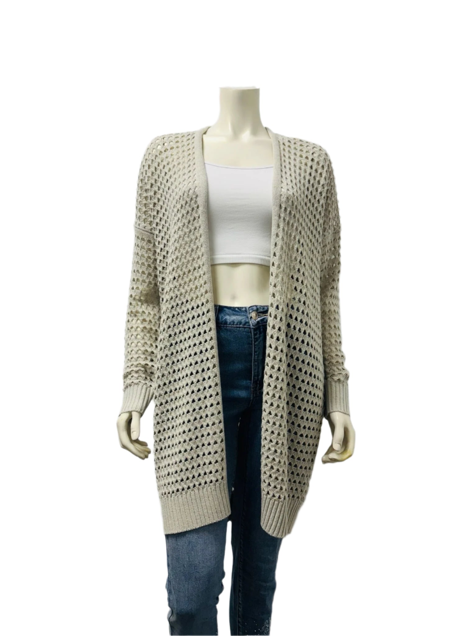 Gabby Isabella Knit Honeycomb Cardigan 324534