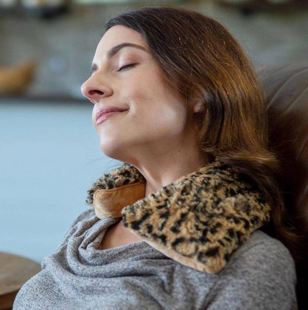 Warmies Leopard Neck Wrap