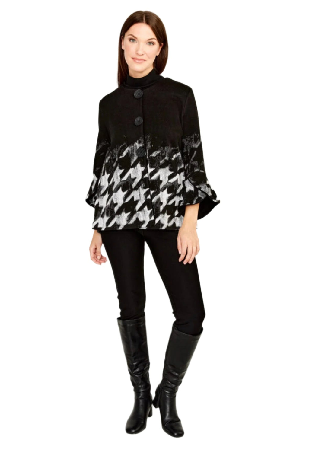 Frank Lyman Houndstooth Jacket 233301