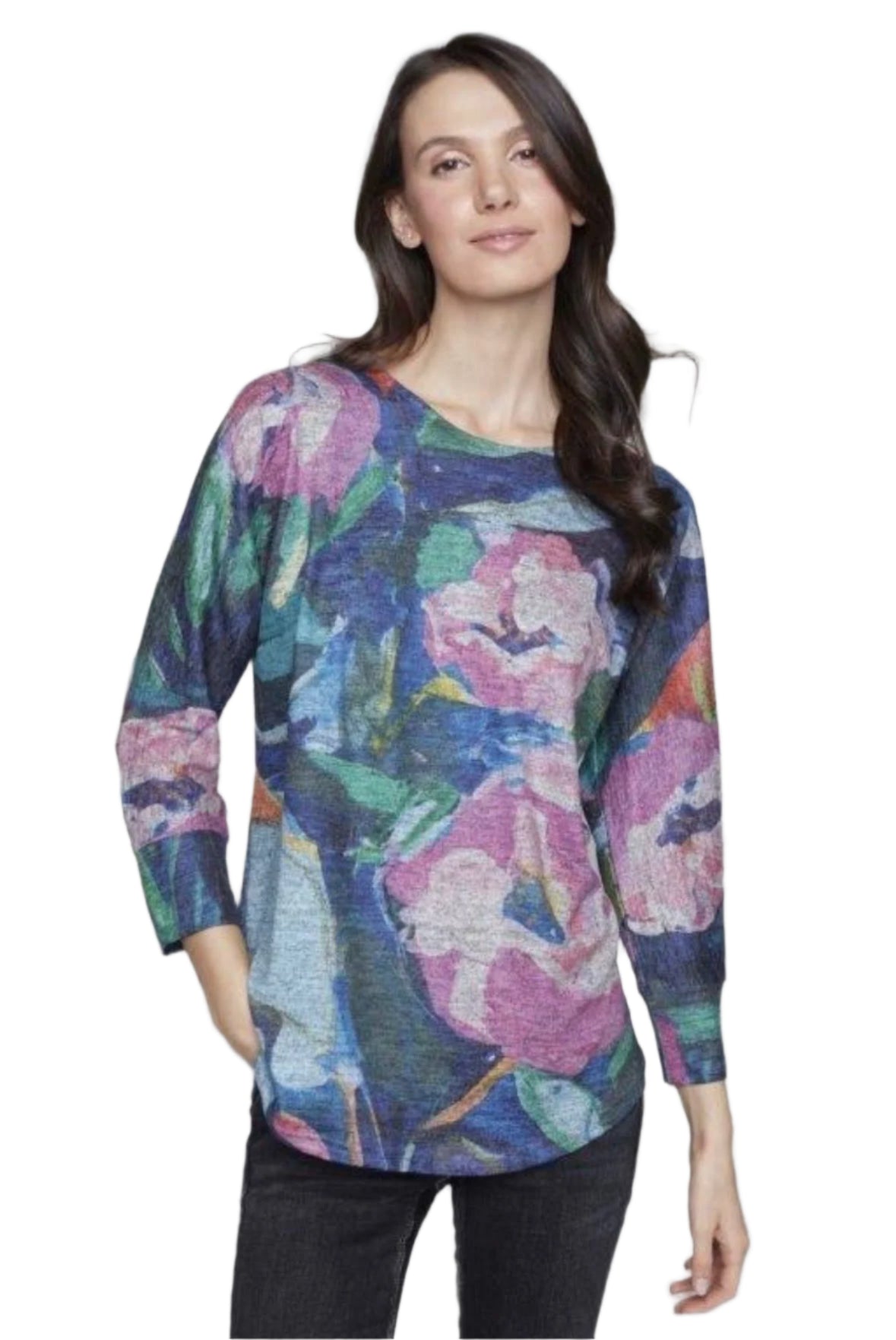 Claire Desjardins Pink Peonies Top 91706