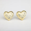 Aurora Heart Stud Earrings