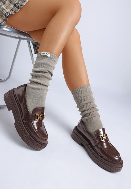 Grosbeak Horsebit Chunky Loafers