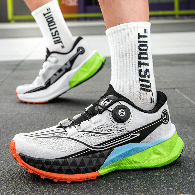 Unisex Off-Road Running Shoes - Breathable Athletic Sneakers with Non-Slip Sole
