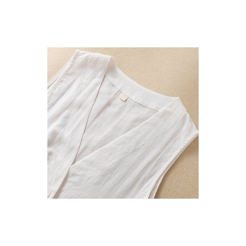 Casual Chic Sleeveless Vest