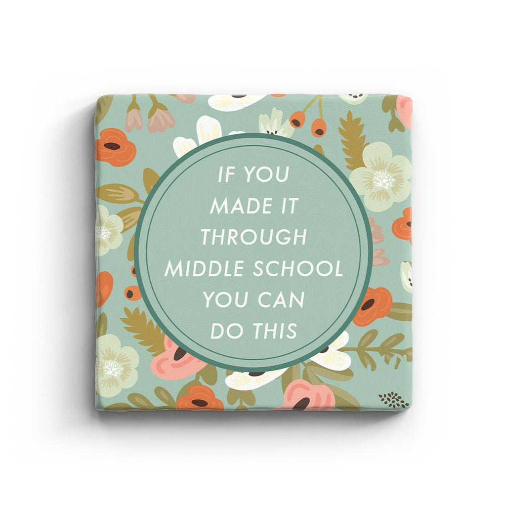 If You Made It Through Middle School You Can Do This Marble Coaster