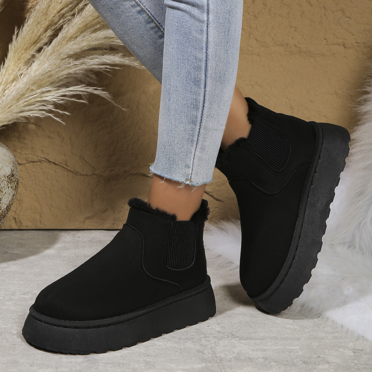 Thermal Bread Cotton Boots