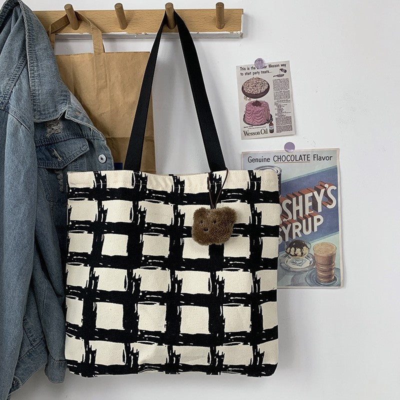 Large Capacity Canvas Shoulder Bag