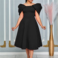 Chic Monochrome Evening Gowns