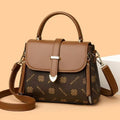 Women's Luxury PU Leather Tote Bag – Retro Casual Shoulder Bag