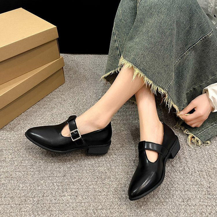 Women's Pointed-Toe Low-Cut Pumps - Classic Elegant Heels