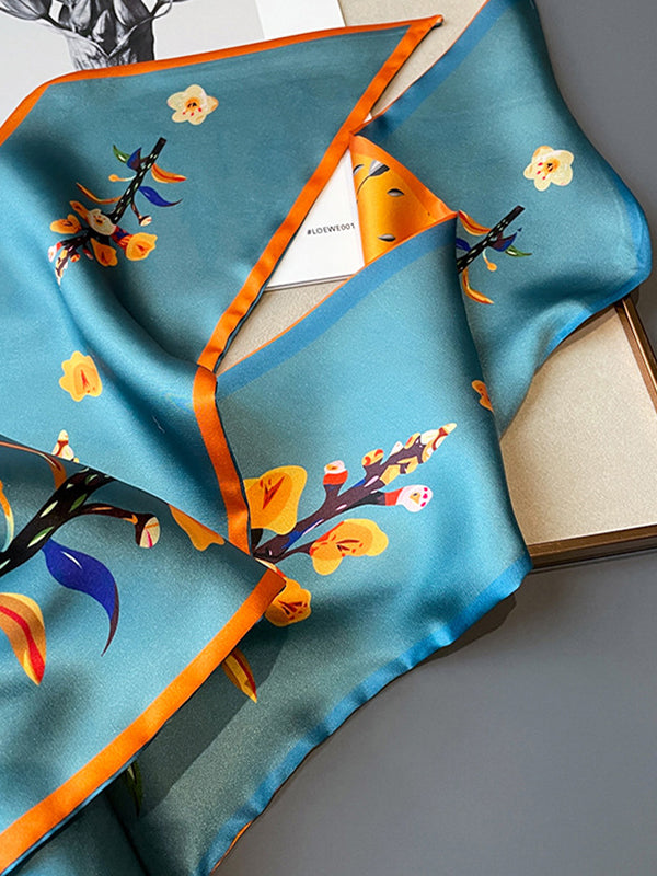 Urban Silk Imitation Floral Printed Scarf