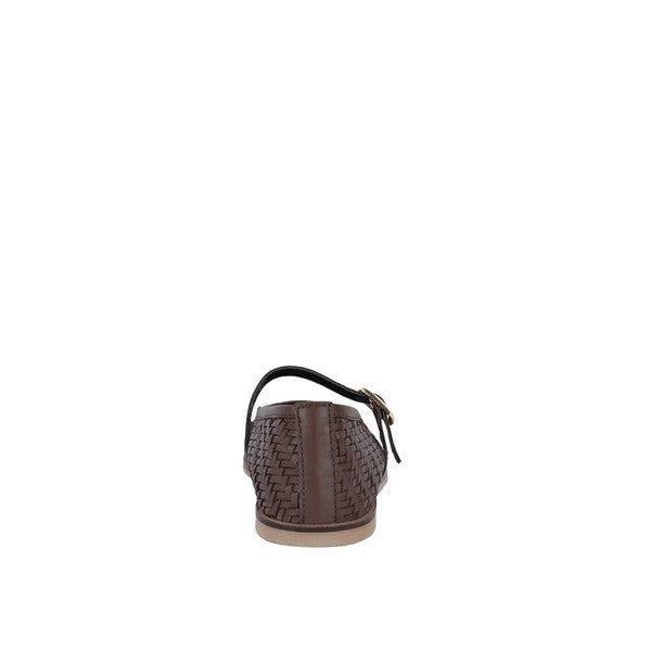 Nazuka Handcrafted Real Leather Ballerinas