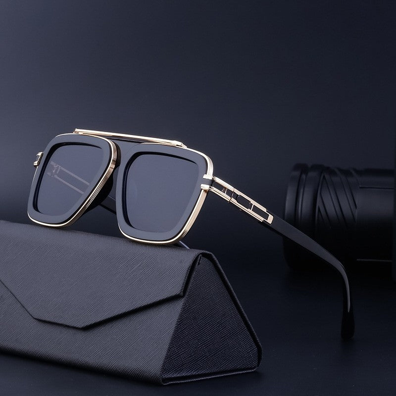 Retro Square Sunglasses Trend Fashion