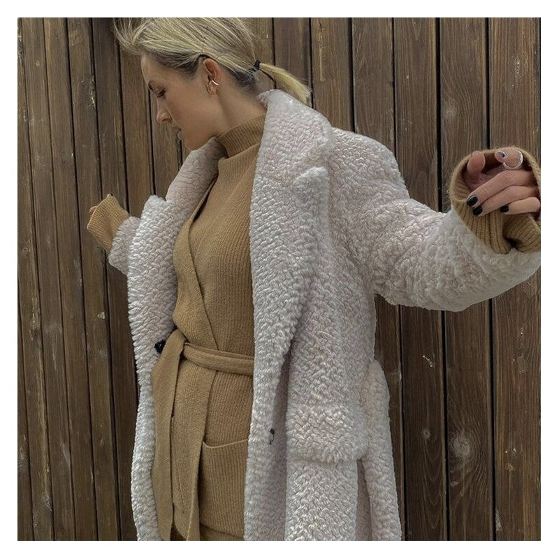 Cozy Cardigan and Matching Trousers Ensemble
