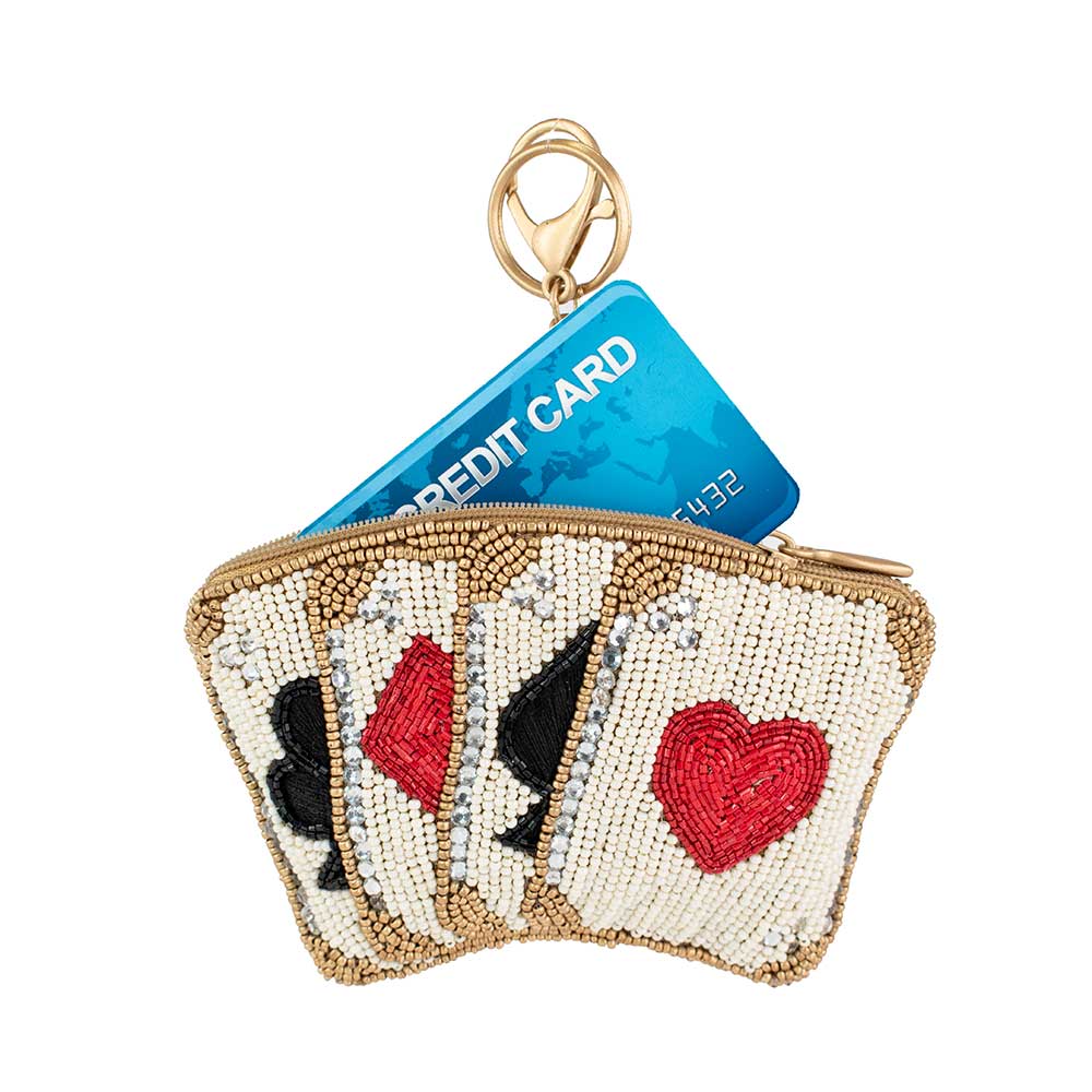 Mary Frances Let's Play Coin Purse/Key Fob