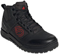 Five Ten Impact Pro Mid Flat Shoes  -  Men's Core Black/Red/Core Black 9.5