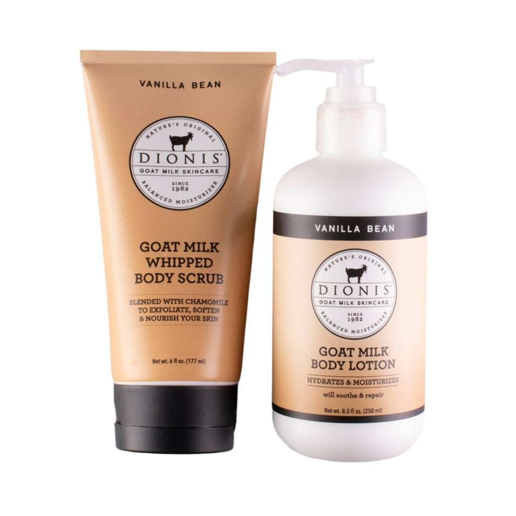 Dionis Vanilla Bean Goat Milk Bath & Body Gift Set