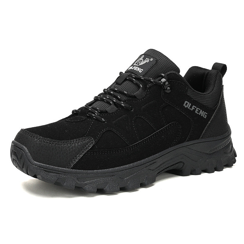 Men's & Women's Outdoor Hiking Shoes – Suede Low-Top Trail Sneakers | Sizes 37–49