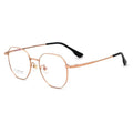 Ultra-Light Half-Titanium Square Frame Eyeglasses Plain Glasses