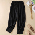 Elastic Waist Slim Fit Harem Pants