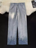Men's Full Size Wide Leg Jeans Plus Size