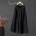 High-Waisted Flowy Culottes