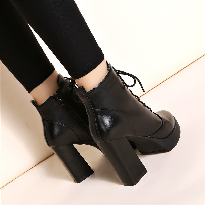 Men's British-Style Buckle Strap Low Shaft Boots | Round Toe Non-Slip Rubber Sole | Sizes 35–40