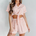 Breathable and Lightweight Women's Loose-Fit Pajamas