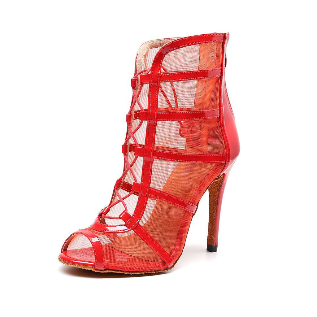 Women's Latin Dance High Heels - Soft Sole Ballroom Dancing Shoes
