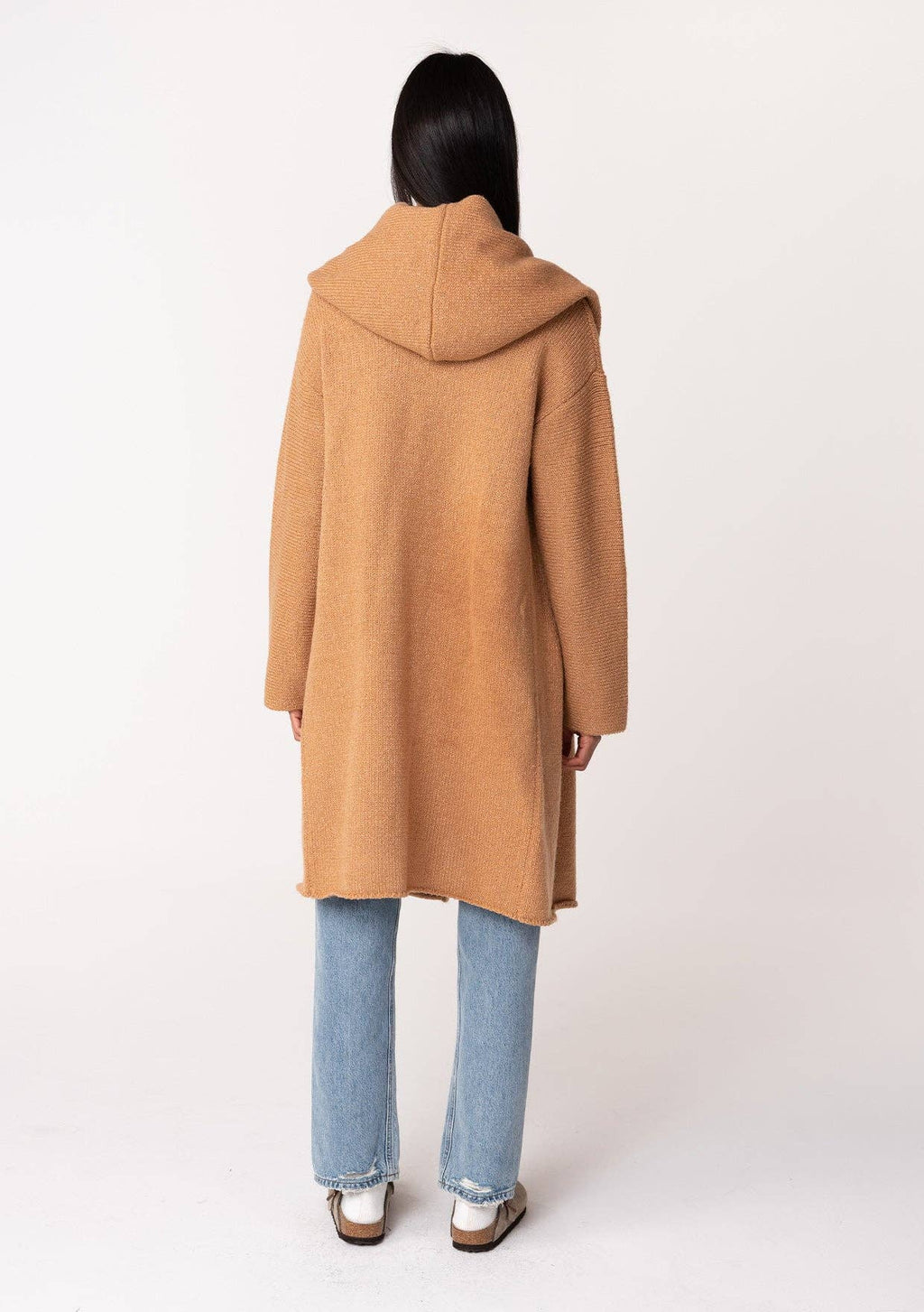 Lovestitch Lennox Sweater Coat - Camel