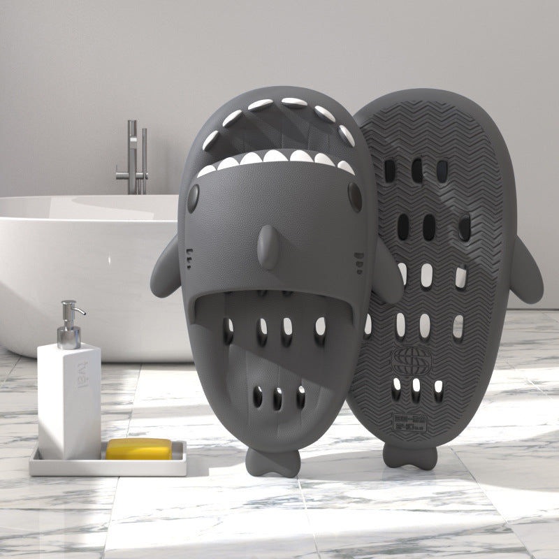 Shark Slides Shower Shoes With Drain Holes