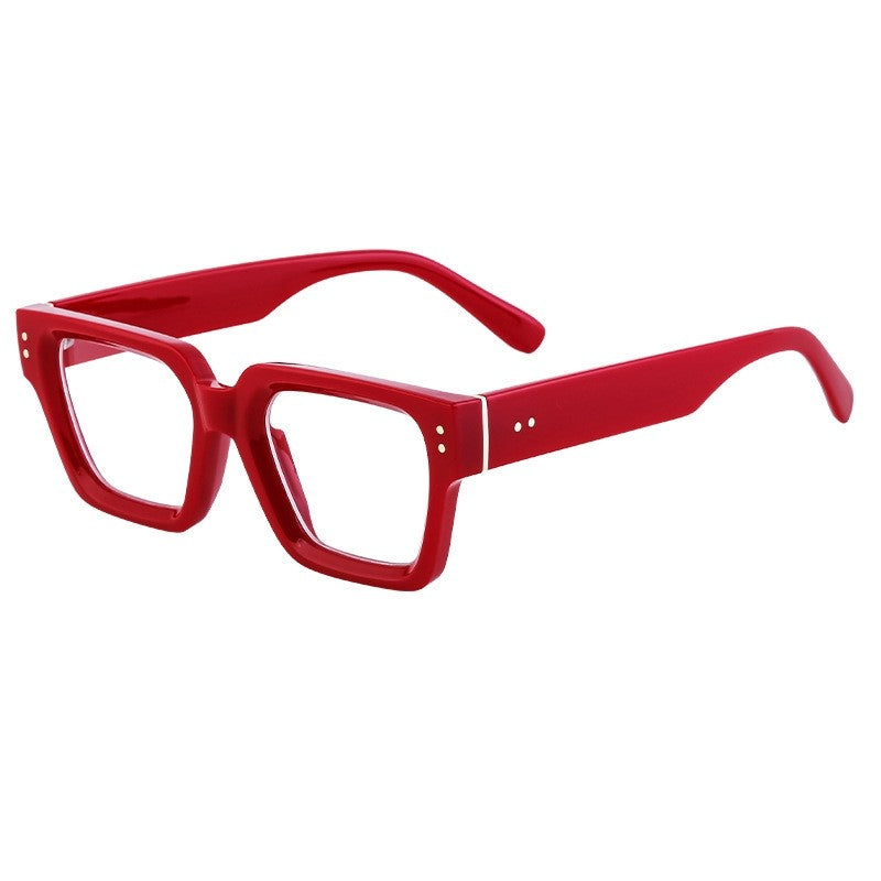 Unisex Fashionable Square Frame Flat Mirror